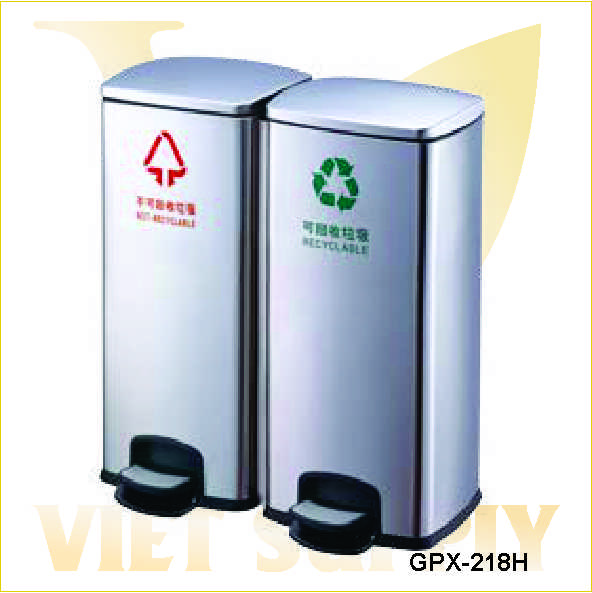 Thùng rác sảnh khách sạn