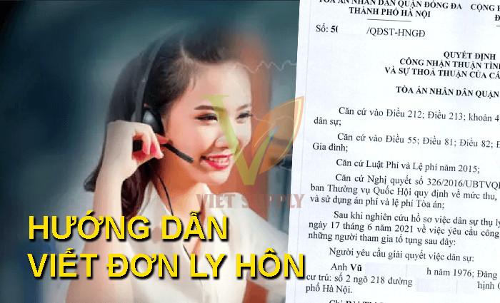 Cách viết đơn xin ly hôn