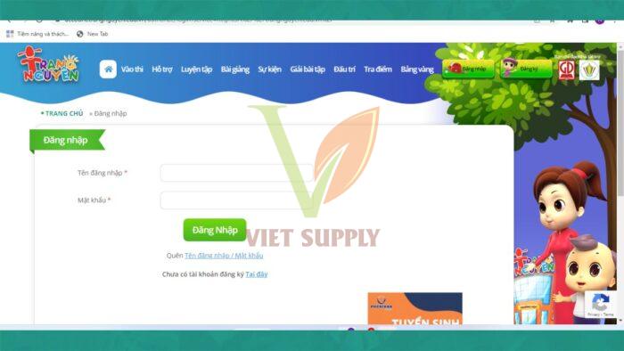 Đăng nhập trạng nguyên tiếng Việt