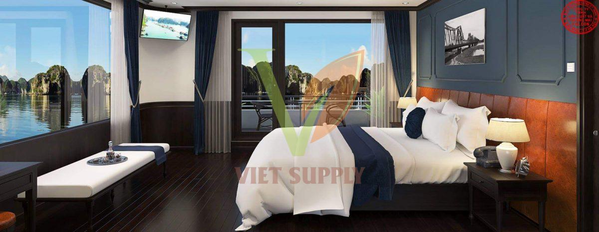 May chăn ga gối khách sạn