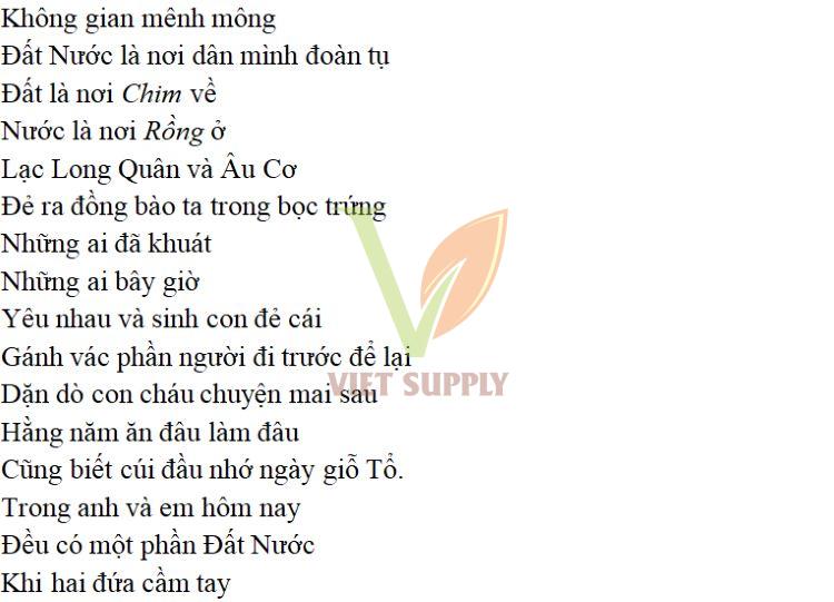 Đất nước Nguyễn Khoa Điềm