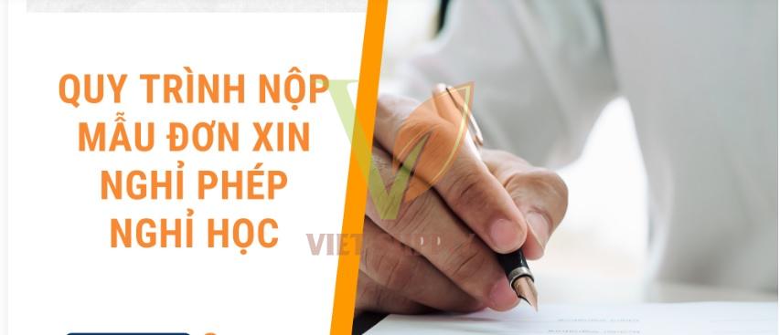 Cách viết đơn xin nghỉ học